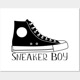 Sneaker Boy Posters and Art